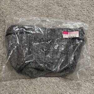 Black and White Retro Metro Bag